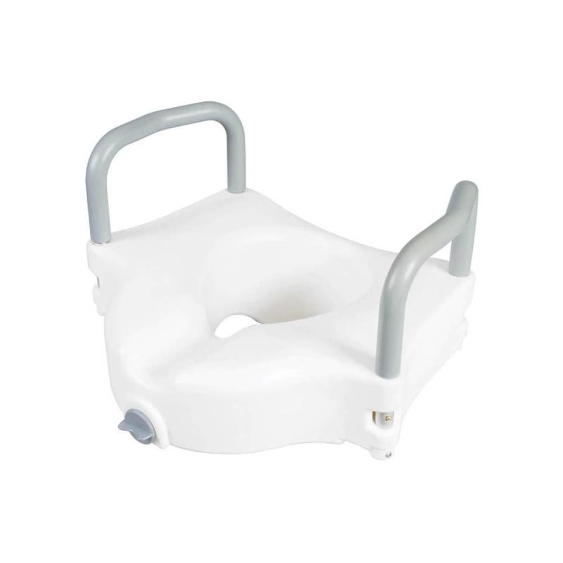 Compass Health Brands Carex® Classics Raised Toilet Seat with Armrests Compass Health Brands Carex® Classics Raised Toilet Seat with Armrests